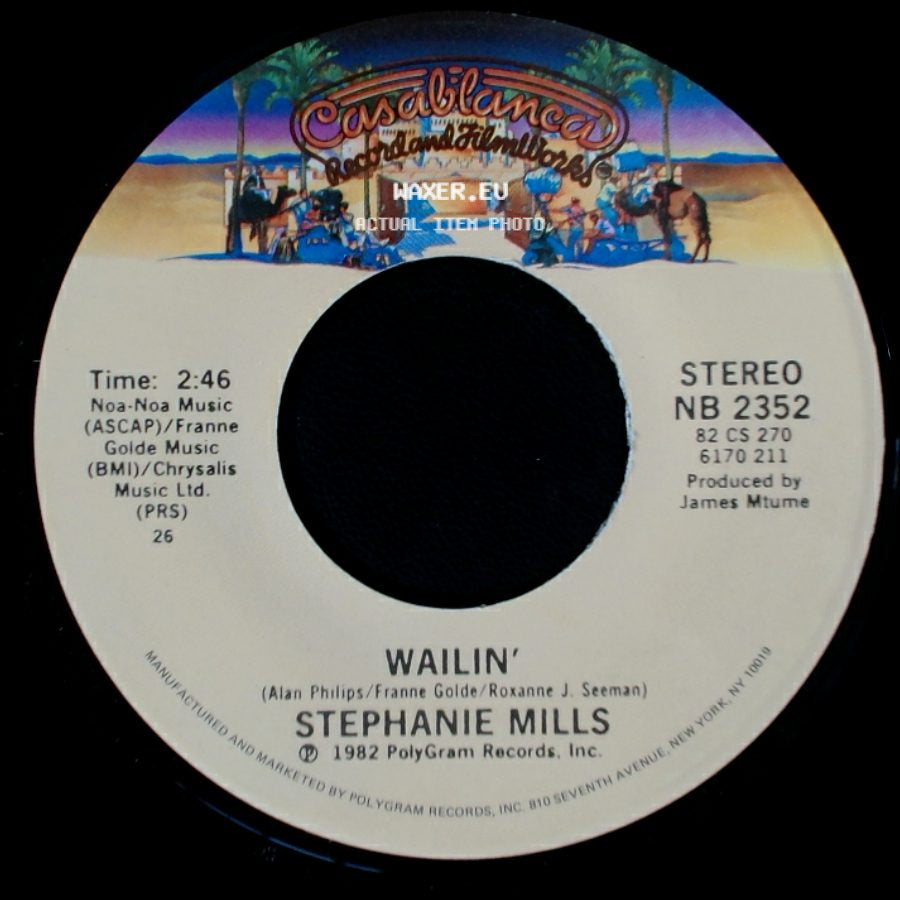 Stephanie Mills - Last Night / Wailin' side B