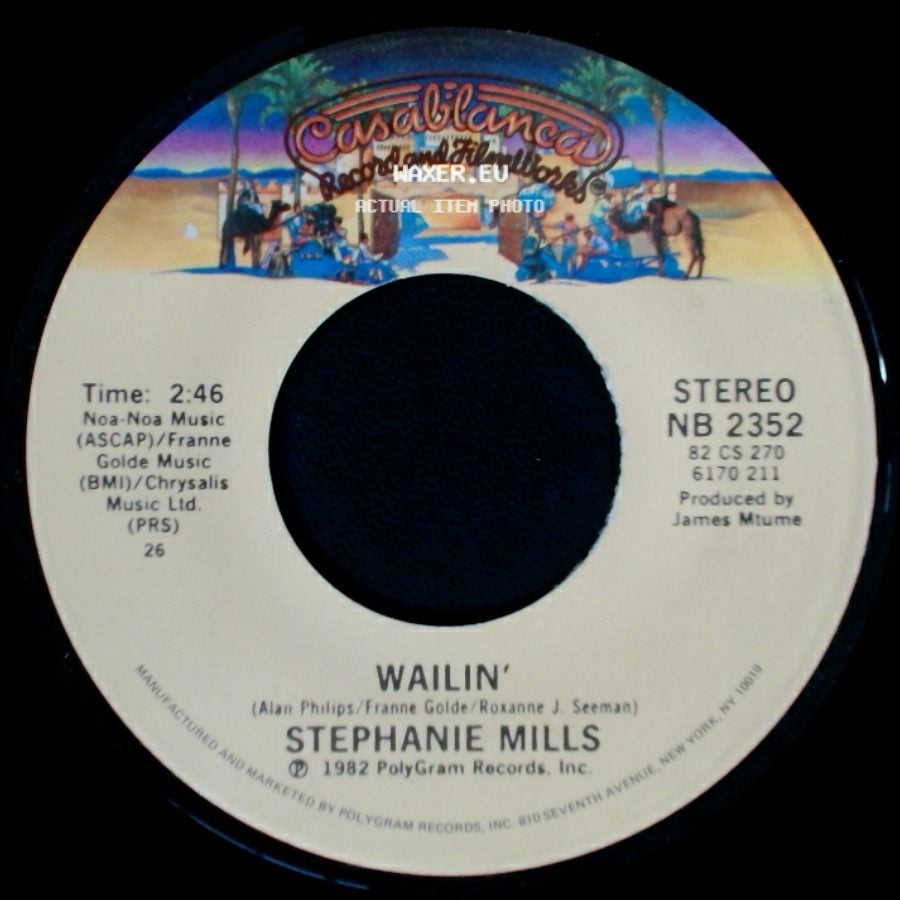 Stephanie Mills - Wailin' / Last Night side A
