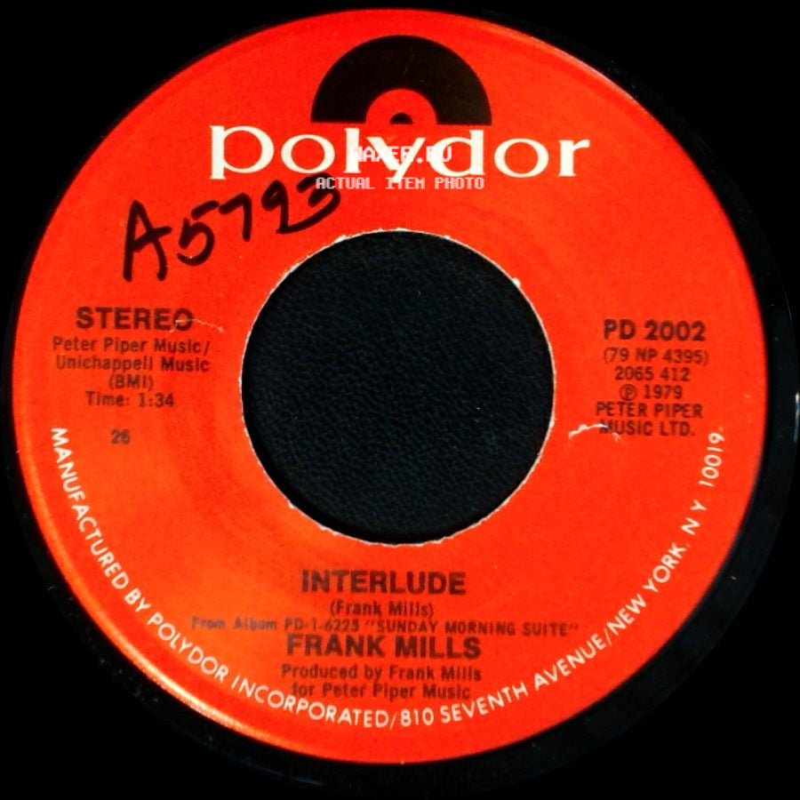 Frank Mills - Interlude / Peter Piper side A