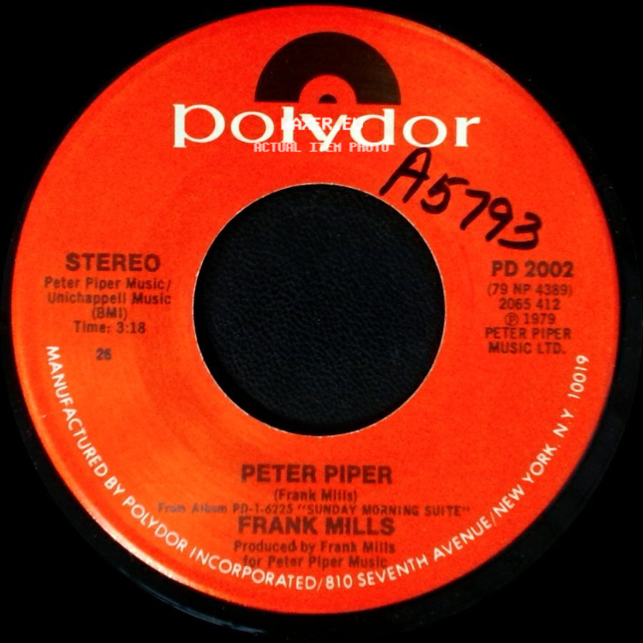Frank Mills - Interlude / Peter Piper side B