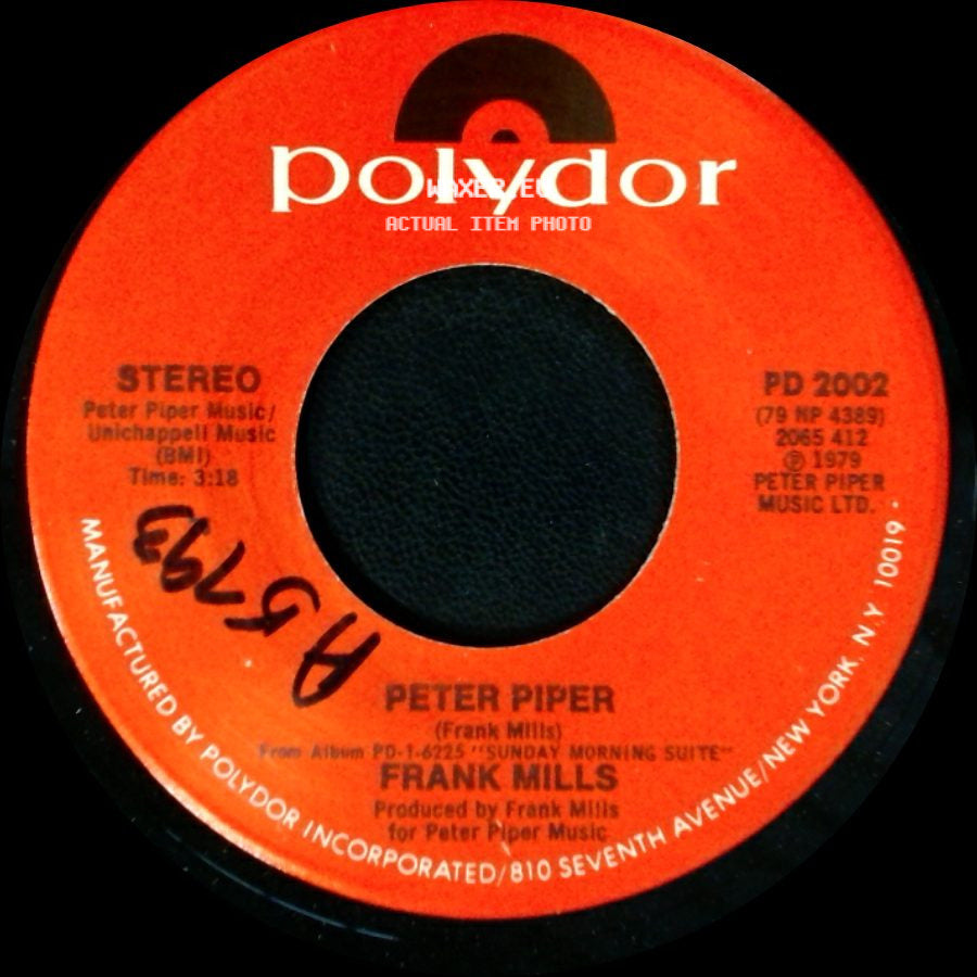 Frank Mills - Interlude / Peter Piper side B