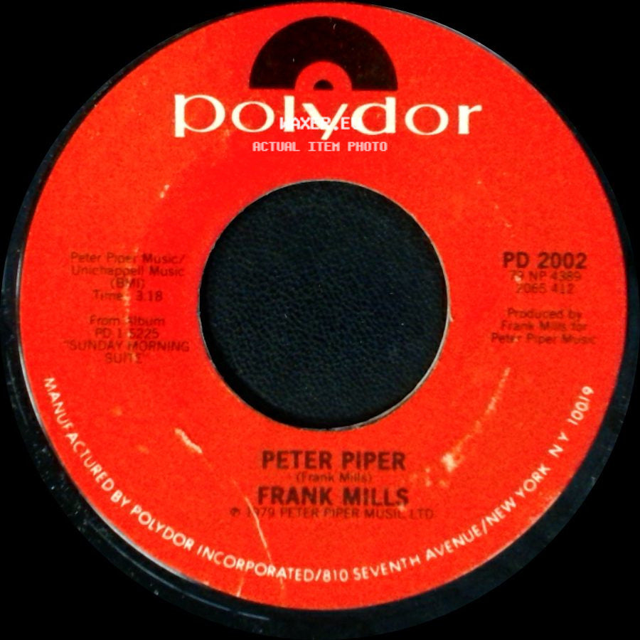 Frank Mills - Interlude / Peter Piper side B