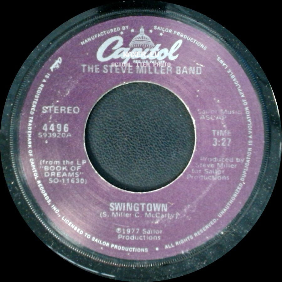The Steve Miller Band - Swingtown / Winter Time side A