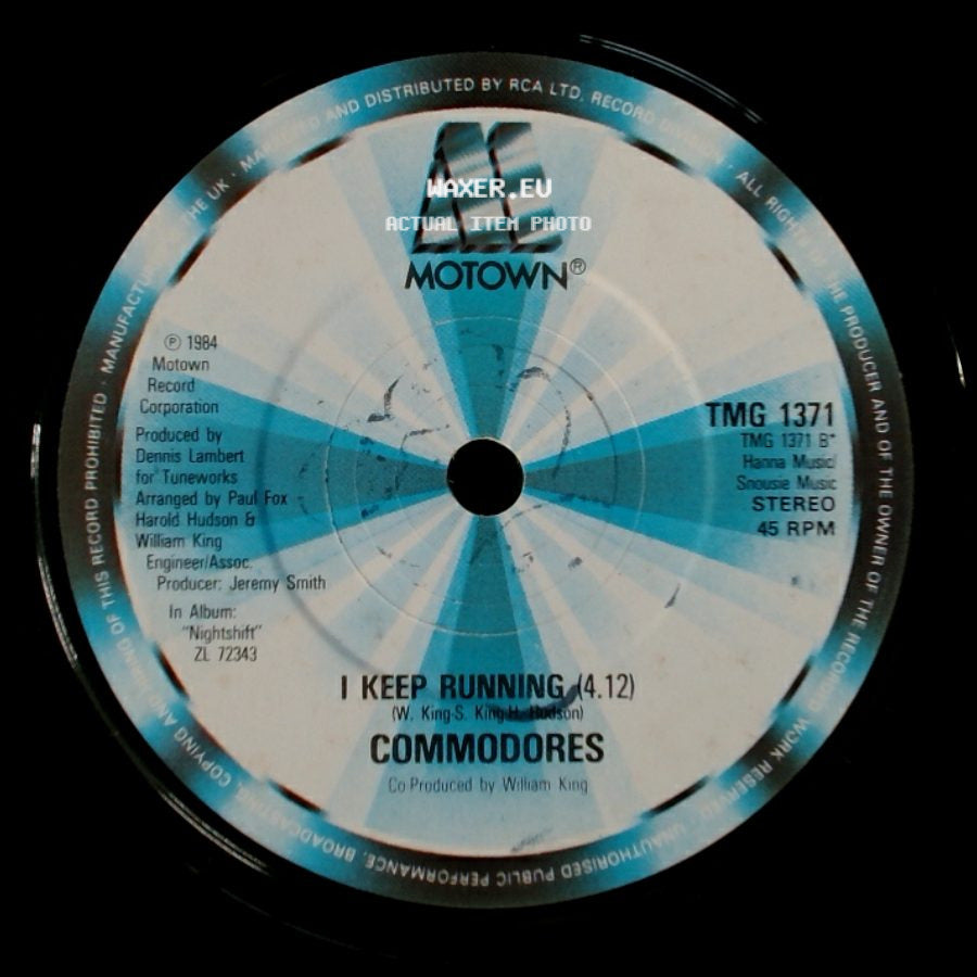 Commodores - Nightshift / I Keep Running side B