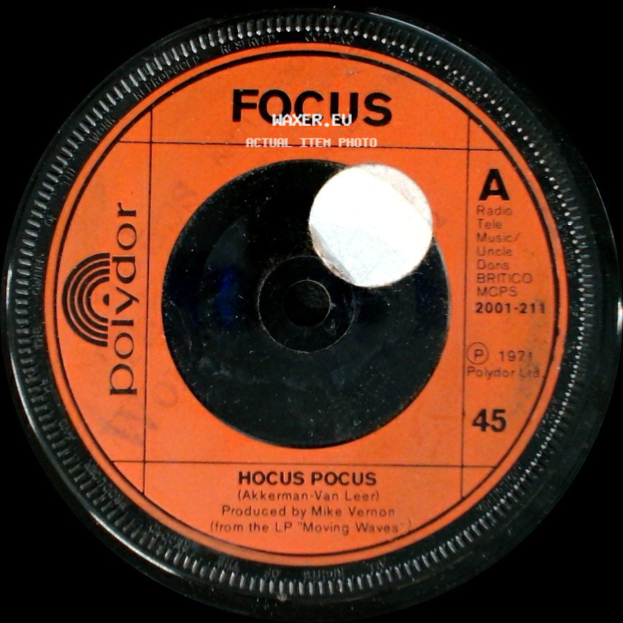 Focus - Hocus Pocus / Janis side A