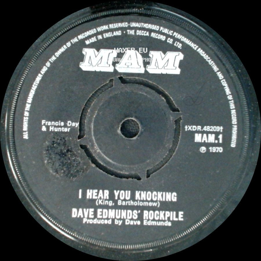 Dave Edmunds' Rockpile - Black Bill / I Hear You Knocking side B