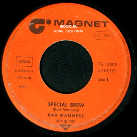 Bad Manners - Special Brew / Ivor The Engine side A