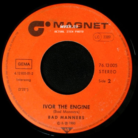 Bad Manners - Special Brew / Ivor The Engine side B