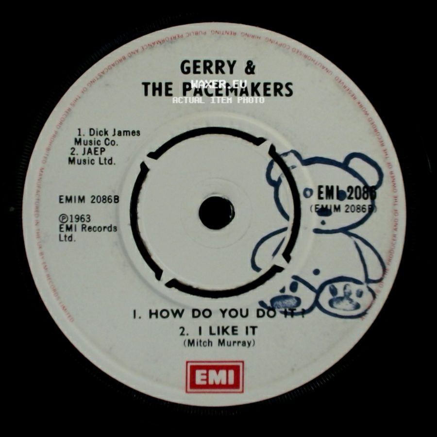 Gerry & The Pacemakers - How Do You Do It / You'll Never Walk Alone side A