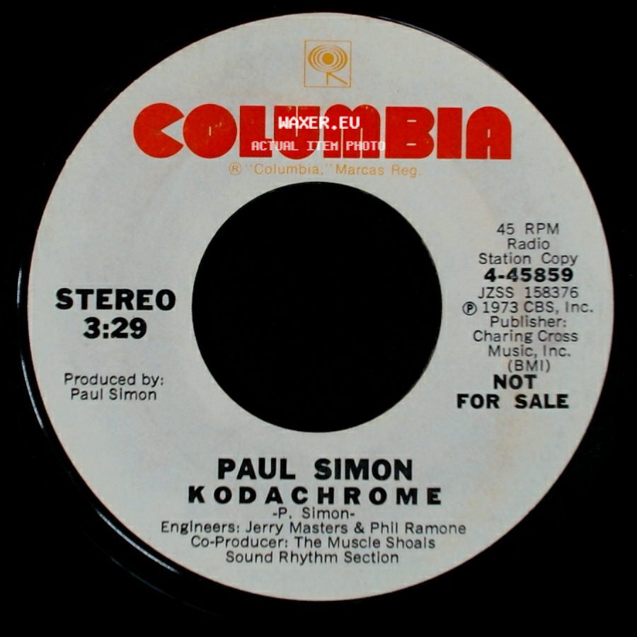 Paul Simon - Kodachrome / Kodachrome side A