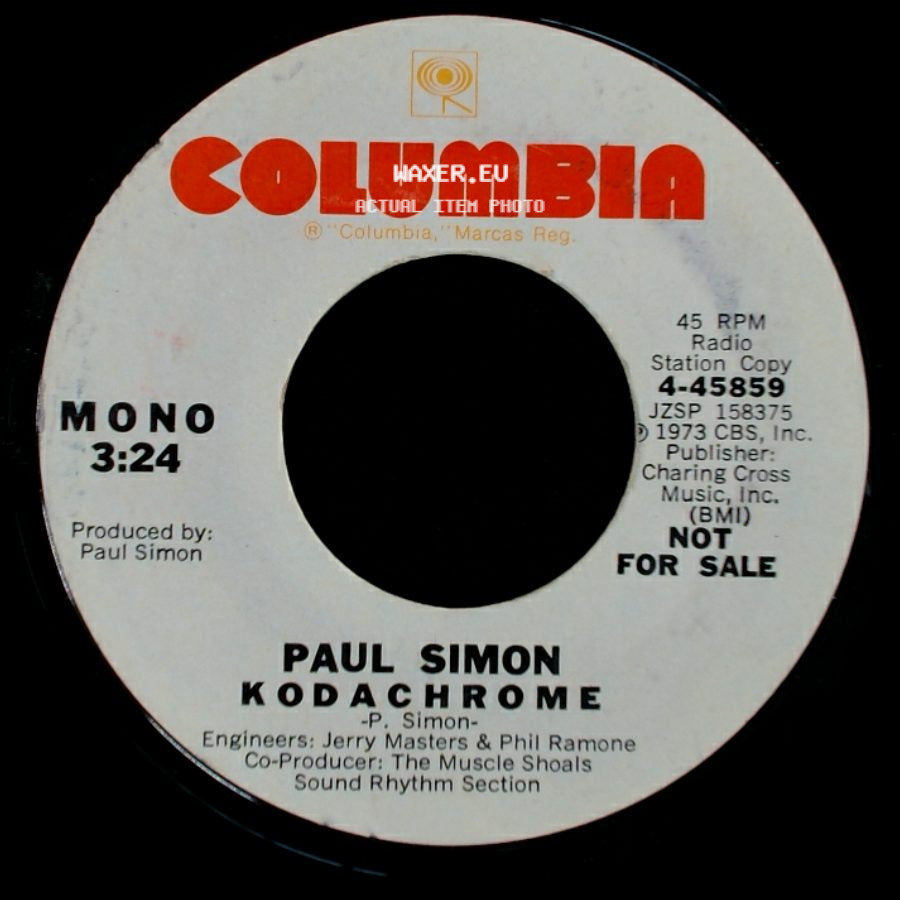 Paul Simon - Kodachrome / Kodachrome side B