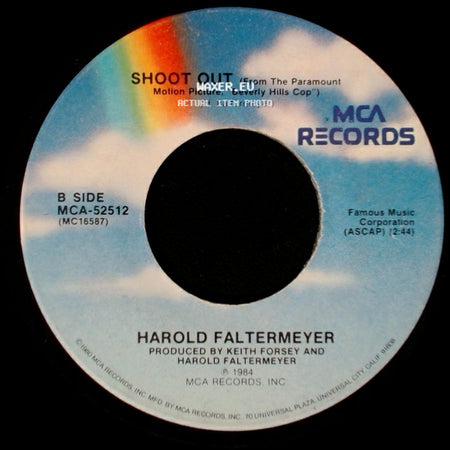 Glenn Frey / Harold Faltermeyer - The Heat Is On / Shoot Out (From The Paramount Motion Picture, "Beverly Hills Cop") side B