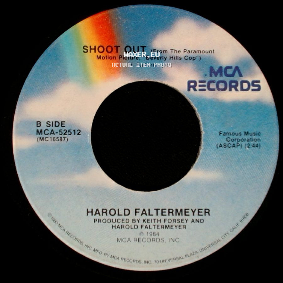 Glenn Frey / Harold Faltermeyer - The Heat Is On / Shoot Out (From The Paramount Motion Picture, "Beverly Hills Cop") side B