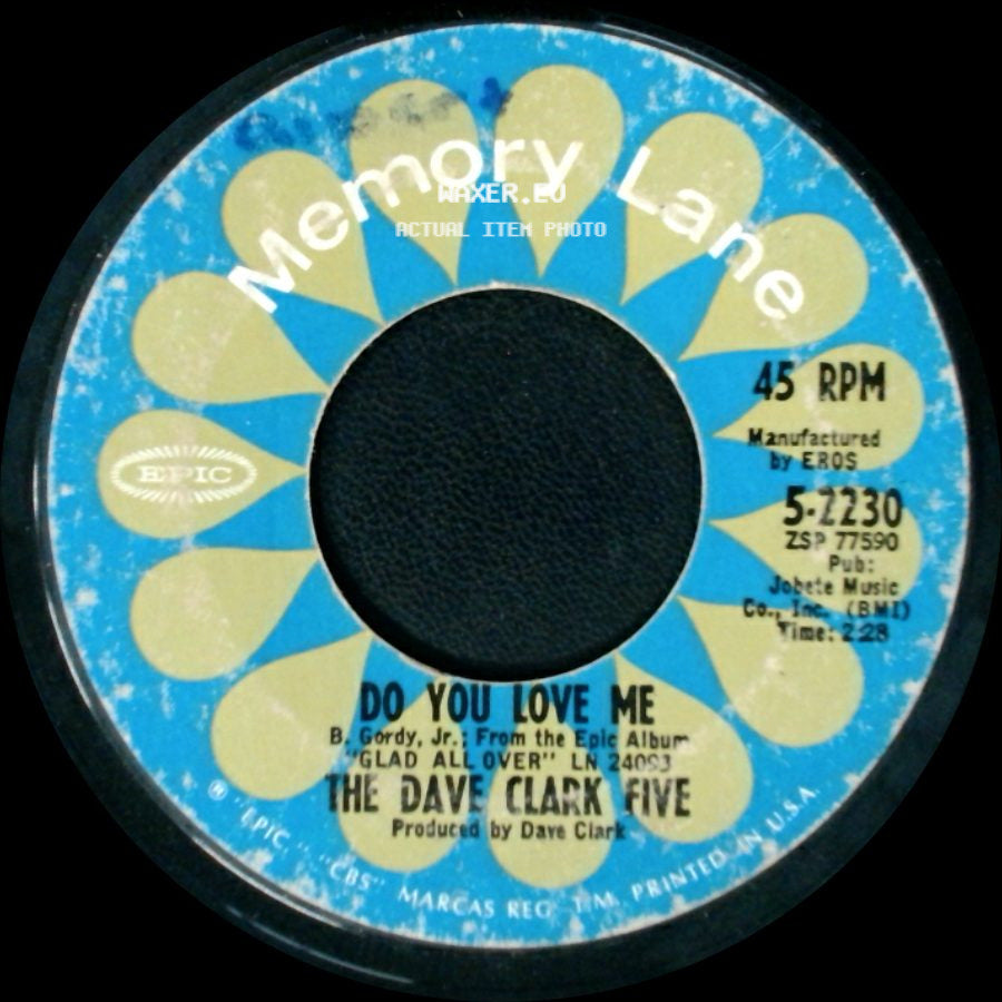 The Dave Clark Five - Do You Love Me / Because side A