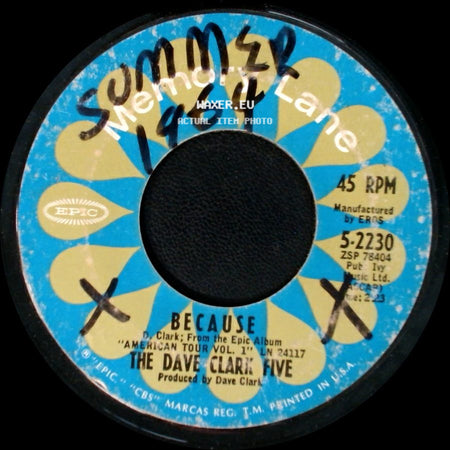 The Dave Clark Five - Do You Love Me / Because side B