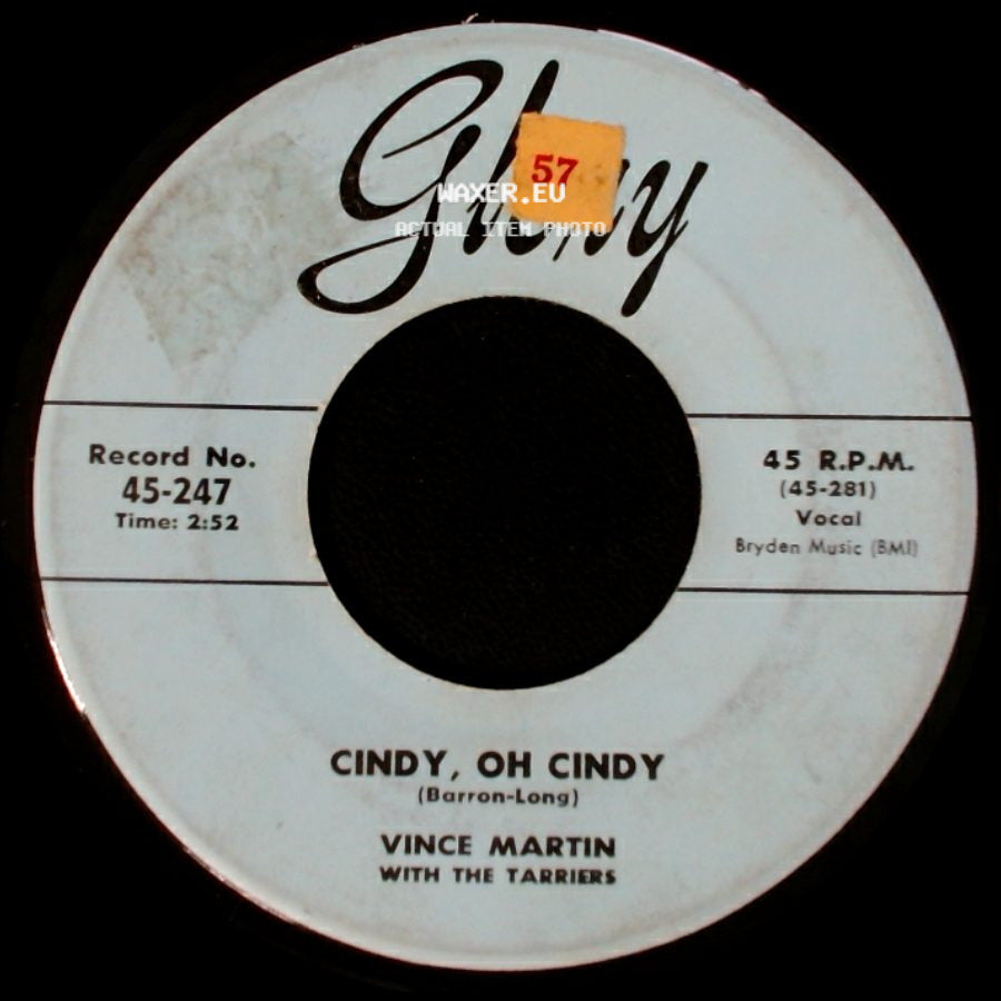 Vince Martin With The Tarriers - Only If You Praise The Lord / Cindy, Oh Cindy side B