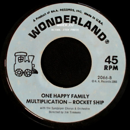 Danny Dogcatcher / One Happy Family - 99 Eyes - Cupcakes / Multiplication - Rocket Ship side B