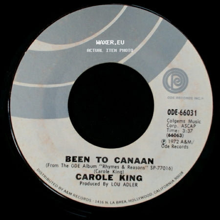 Carole King - Been To Canaan / Bitter With The Sweet side A