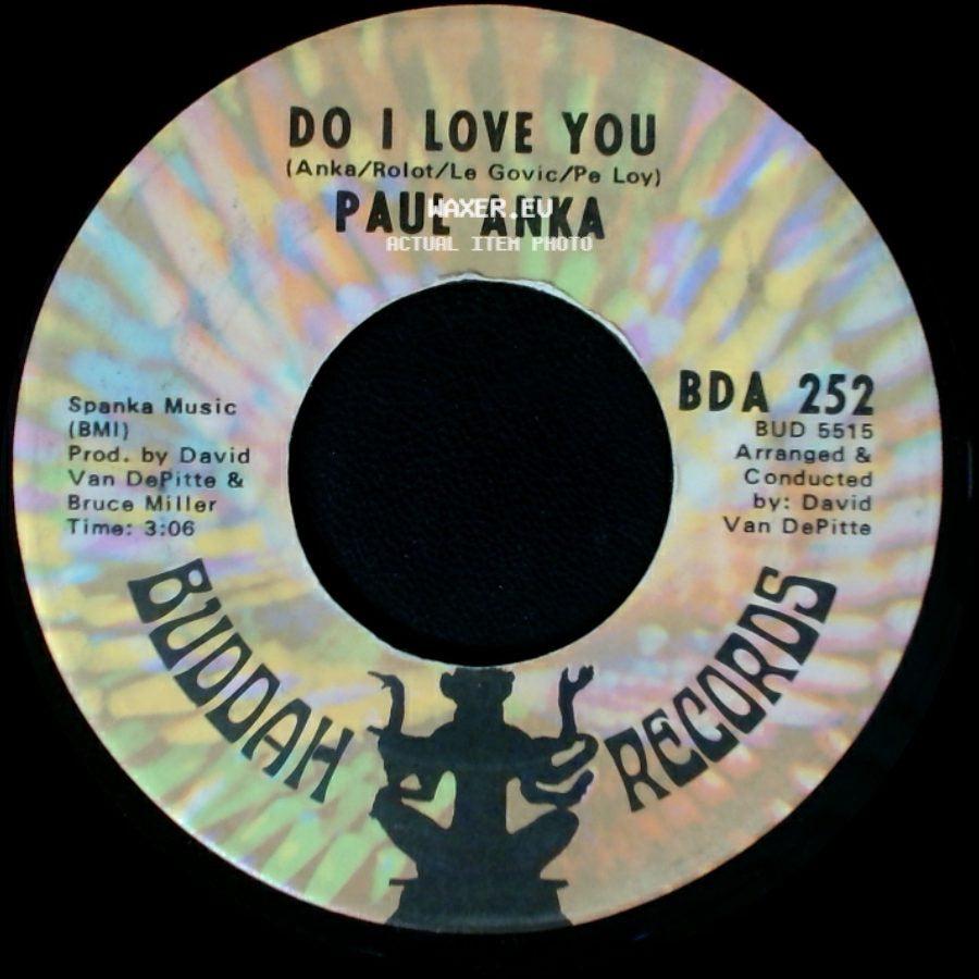 Paul Anka - So Long City / Do I Love You side B