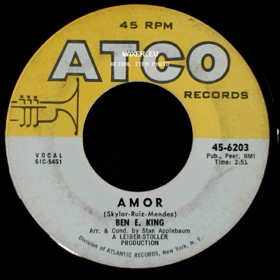Ben E. King - Souvenir Of Mexico / Amor side B
