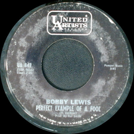 Bobby Lewis - Everybody's Baby / Perfect Example Of A Fool side B