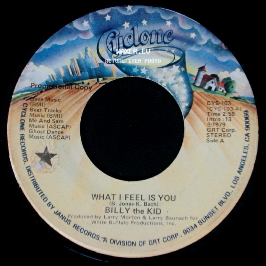 Billy The Kid - What I Feel Is You / What I Feel Is You side A