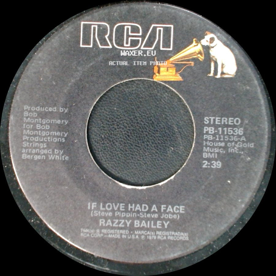 Razzy Bailey - If Love Had A Face / Natural Love side A