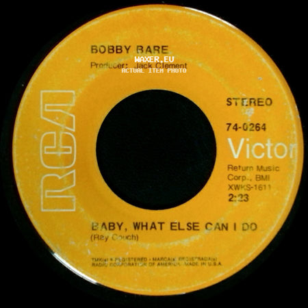 Bobby Bare - Baby, What Else Can I Do / God Bless America Again side A