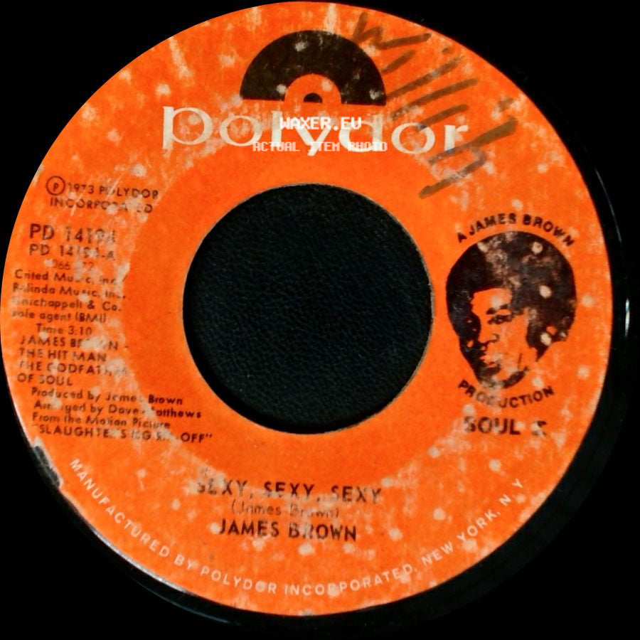 James Brown - Sexy Sexy Sexy / Slaughter's Theme side A