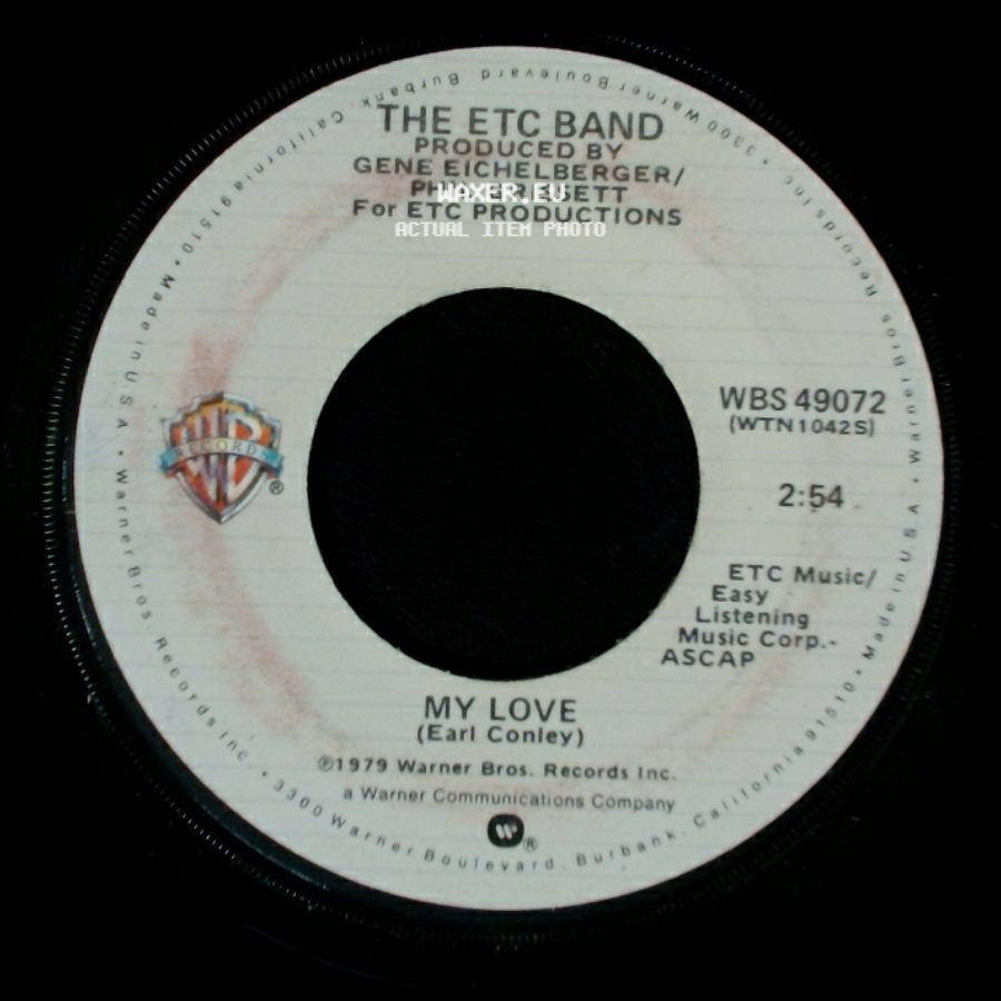 The Etc Band - My Love / Stranded On A Dead End Street side A