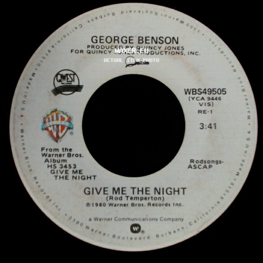 George Benson - Give Me The Night / Dinorah, Dinorah side A