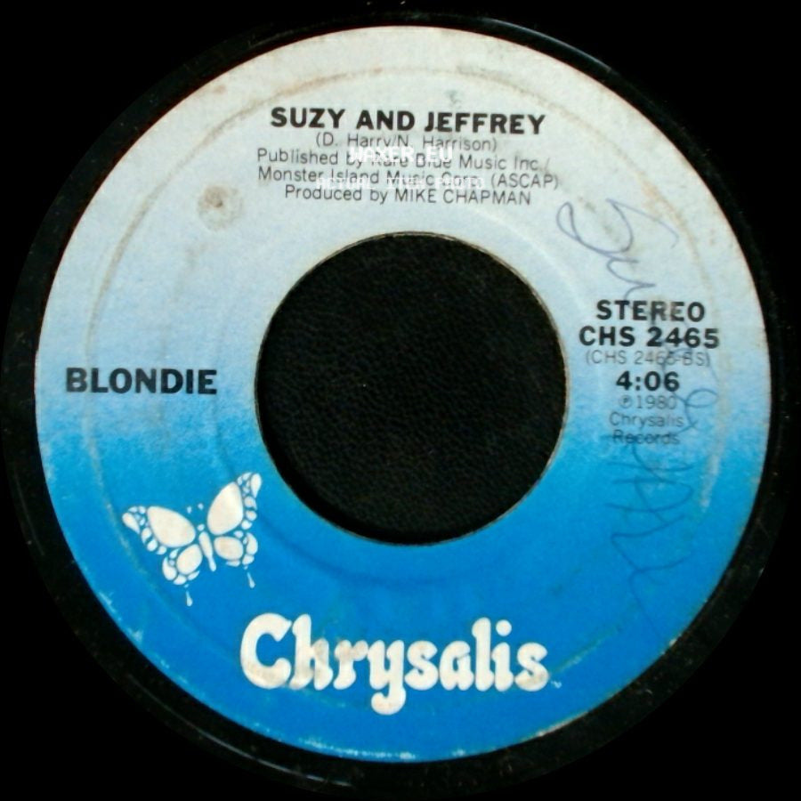 Blondie - Suzy And Jeffrey / The Tide Is High side A