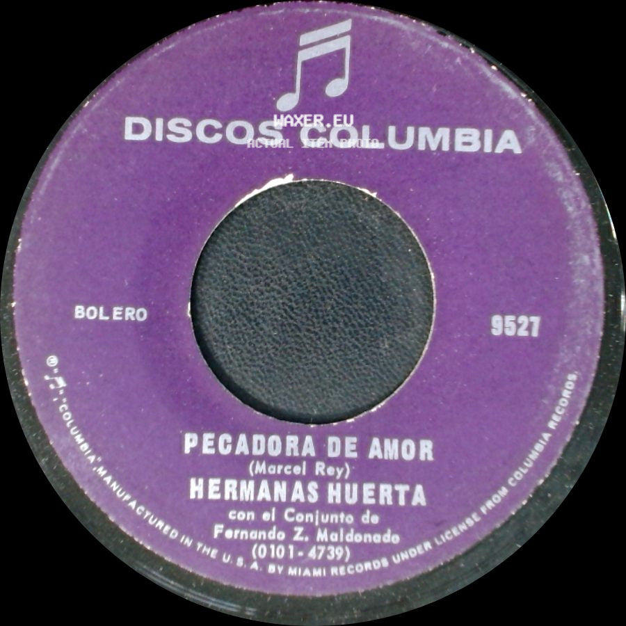 Hermanas Huerta - No Es Humano / Pecadora De Amor side B
