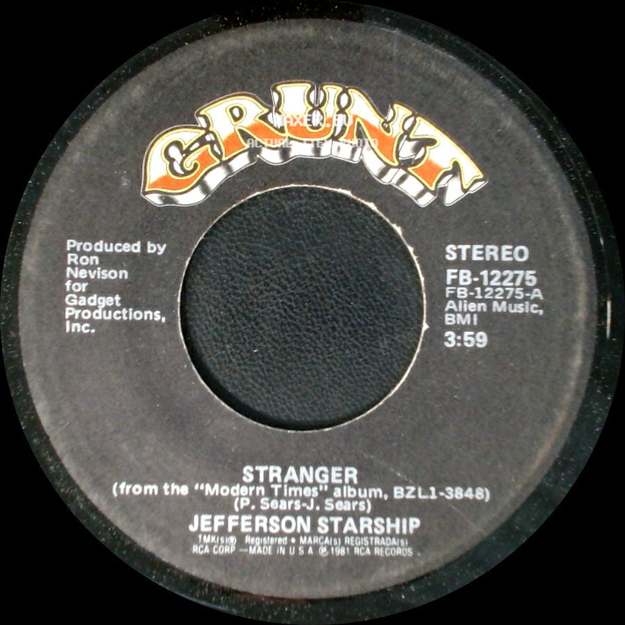 Jefferson Starship - Free / Stranger side B