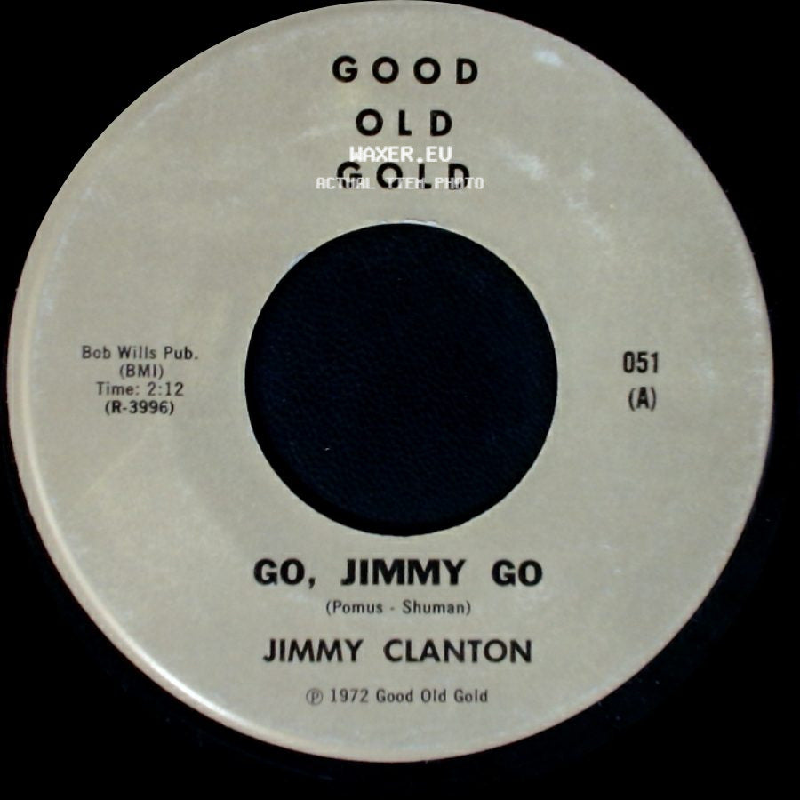 Jimmy Clanton - Go, Jimmy Go / Venus In Blue Jeans side A