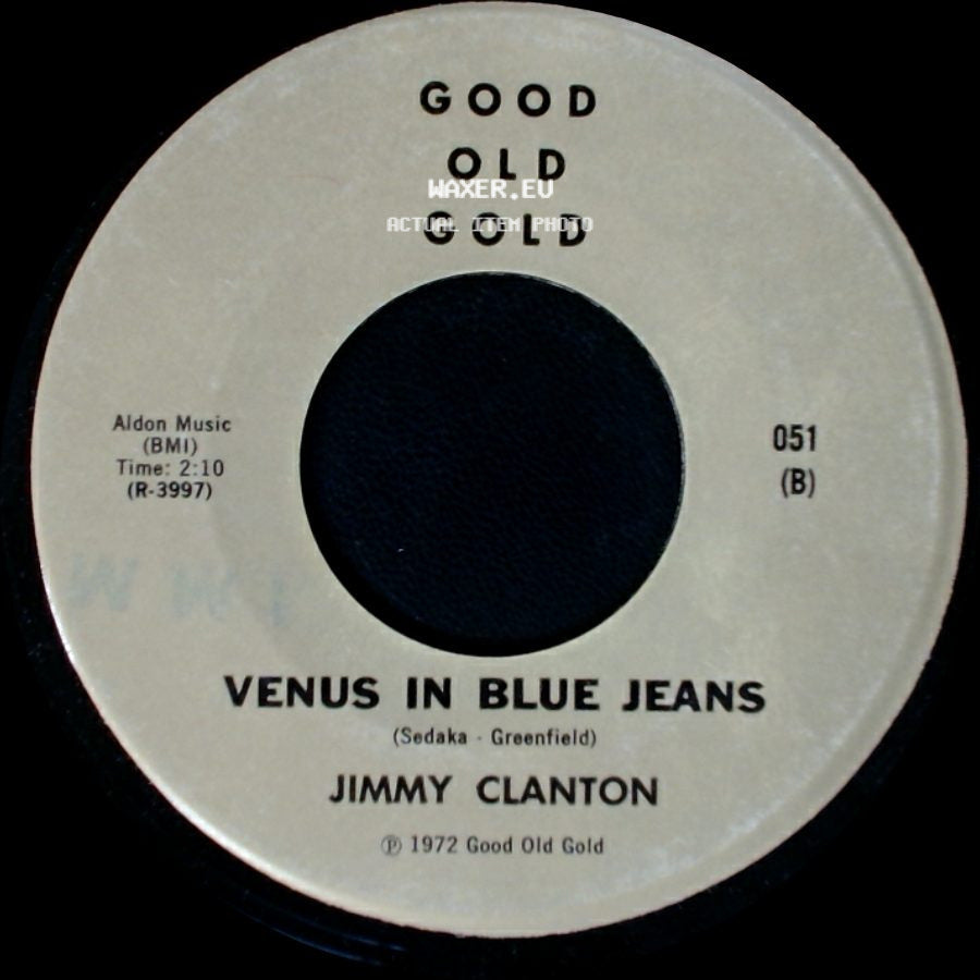 Jimmy Clanton - Go, Jimmy Go / Venus In Blue Jeans side B