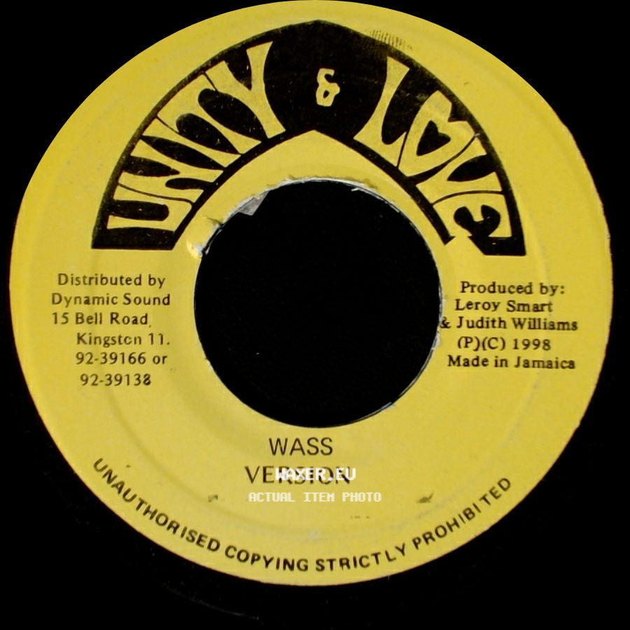 Capt. Barkey - Yuh Man A Mine Yuh / Wass Version side B