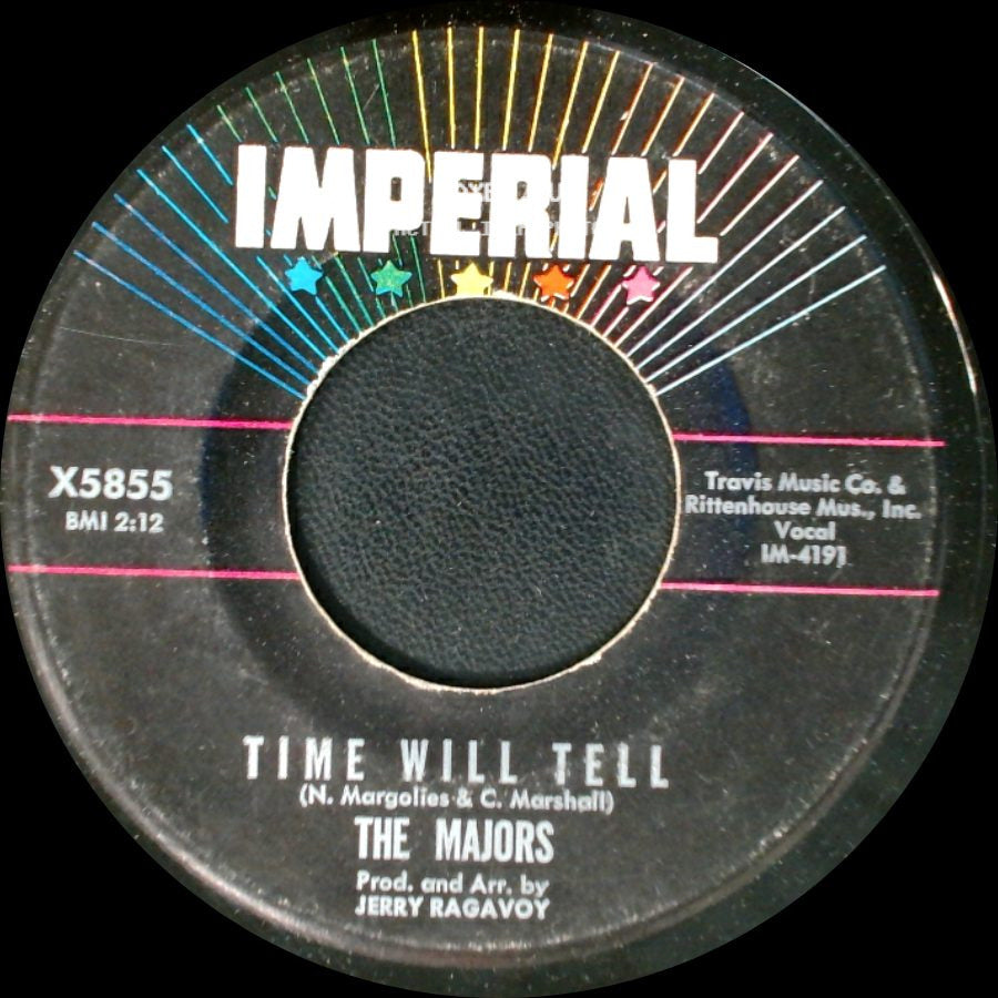 The Majors - Time Will Tell / Wonderful Dream side A