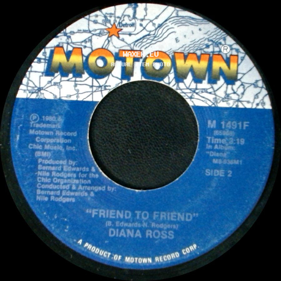 Diana Ross - I'm Coming Out / Friend To Friend side B