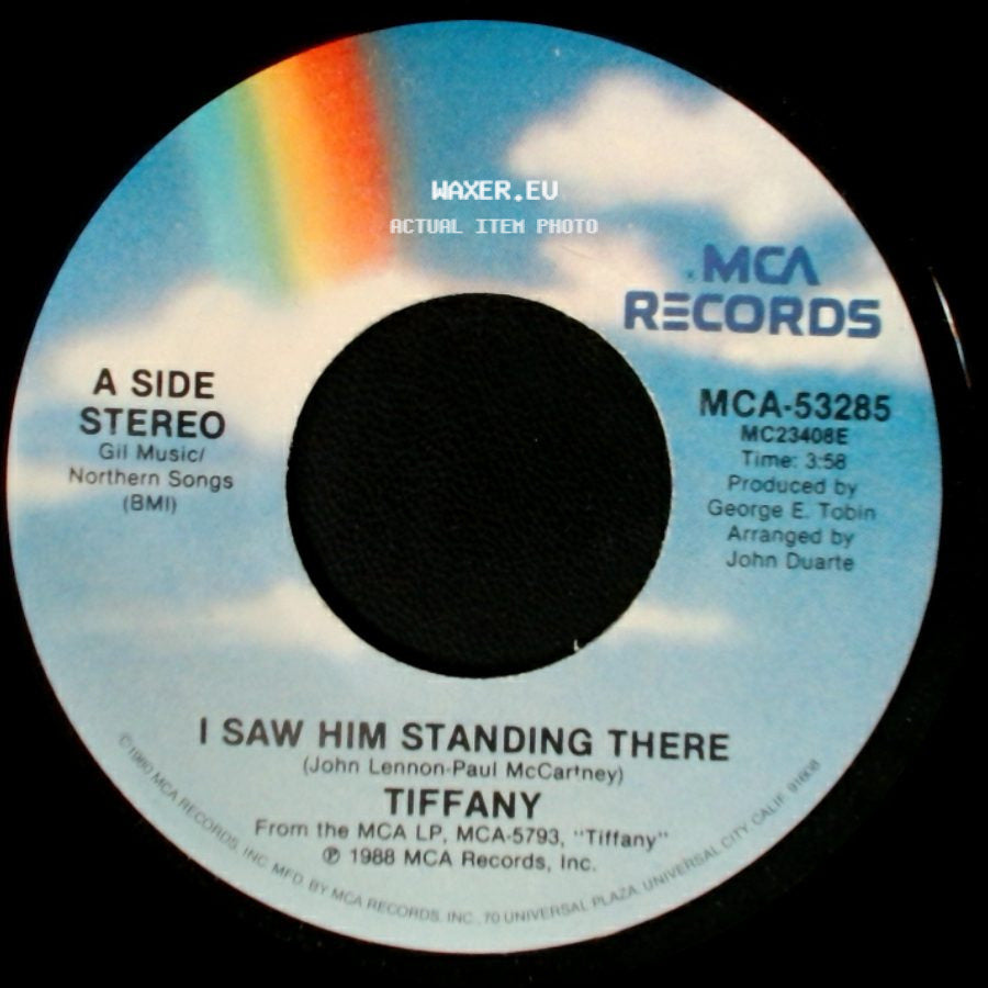 Tiffany - I Saw Him Standing There / Mr. Mambo side A