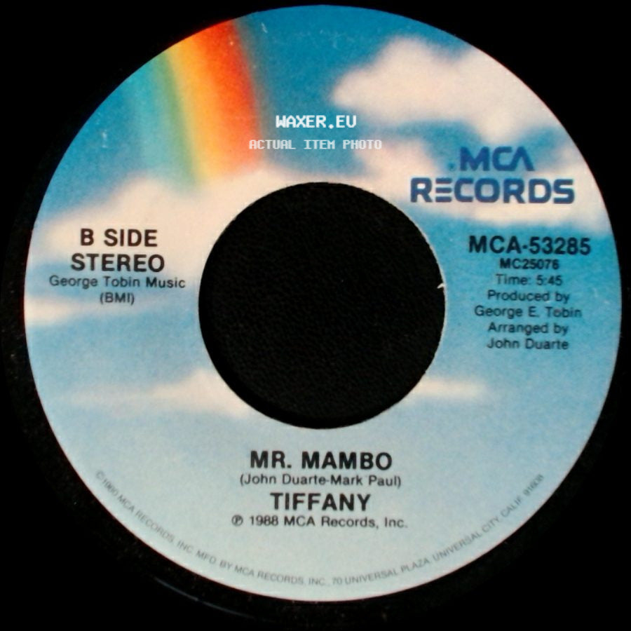 Tiffany - I Saw Him Standing There / Mr. Mambo side B