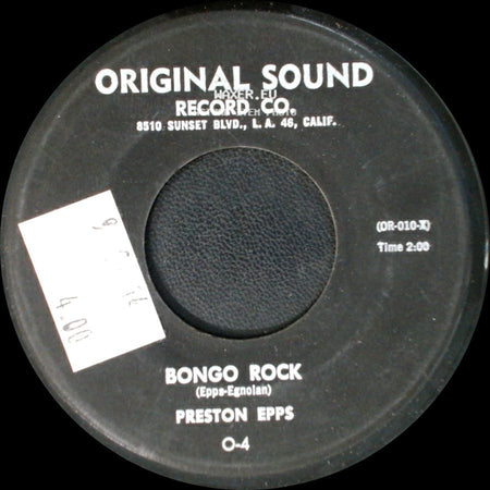 Preston Epps - Bongo Party / Bongo Rock side B