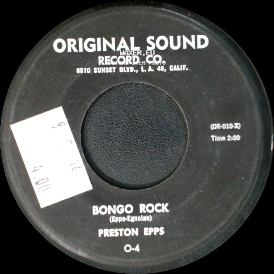 Preston Epps - Bongo Party / Bongo Rock side B
