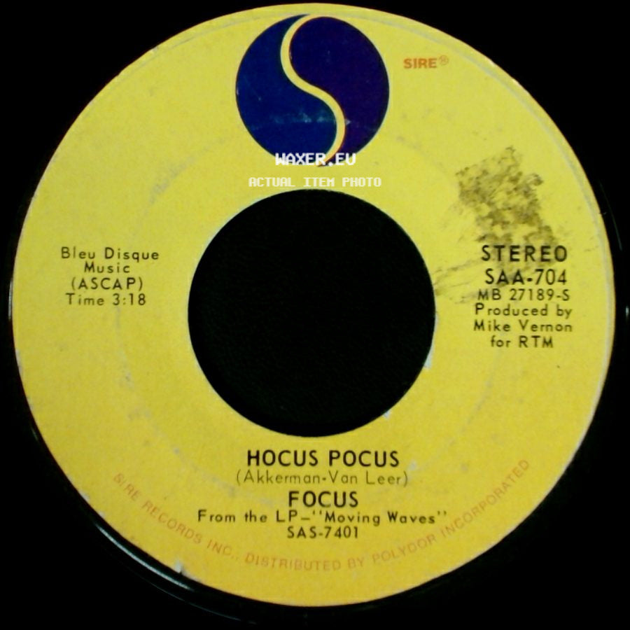 Focus - Hocus Pocus / Hocus Pocus Ii side A