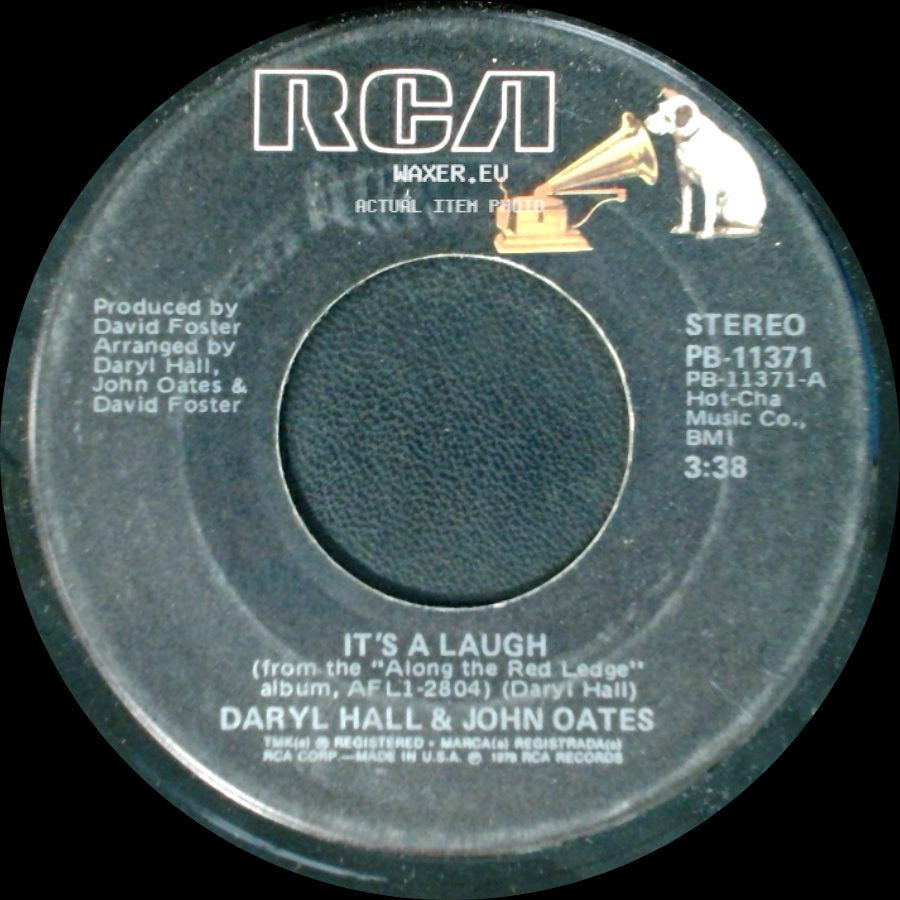 Daryl Hall & John Oates - It's A Laugh / Serious Music side A