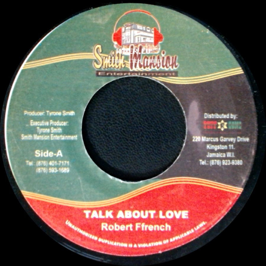 Robert Ffrench - Talk About Love / Unknown Title B side A