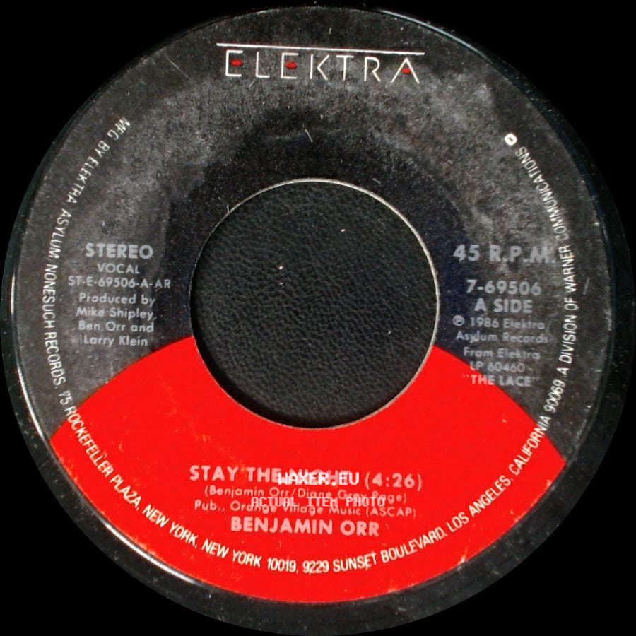 Benjamin Orr - Stay The Night / That's The Way side A