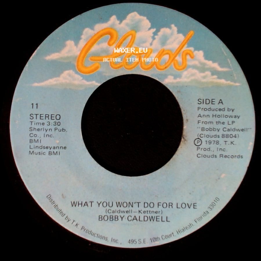 Bobby Caldwell - What You Won't Do For Love / Love Won't Wait side A