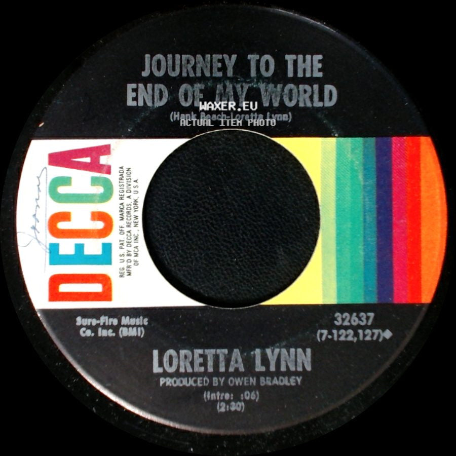 Loretta Lynn - Journey To The End Of My World / I Know How side A