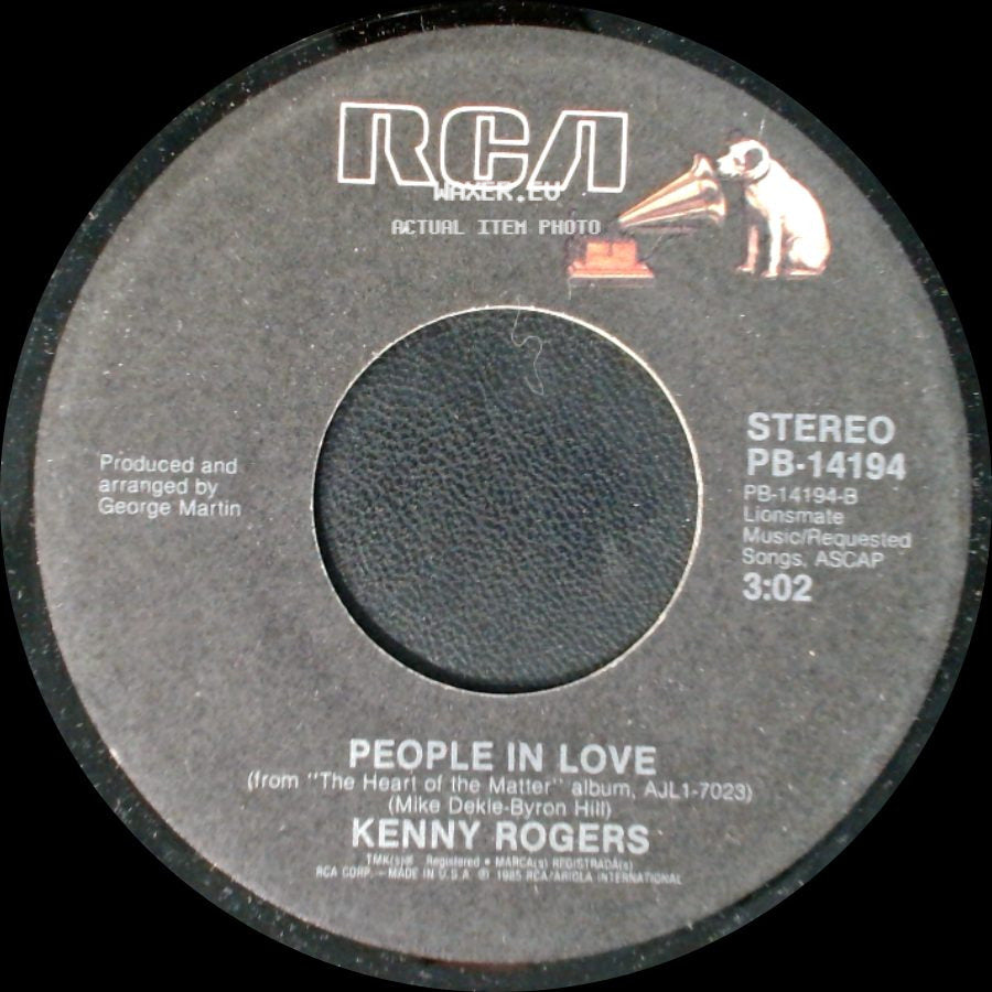 Kenny Rogers - People In Love / Morning Desire side A